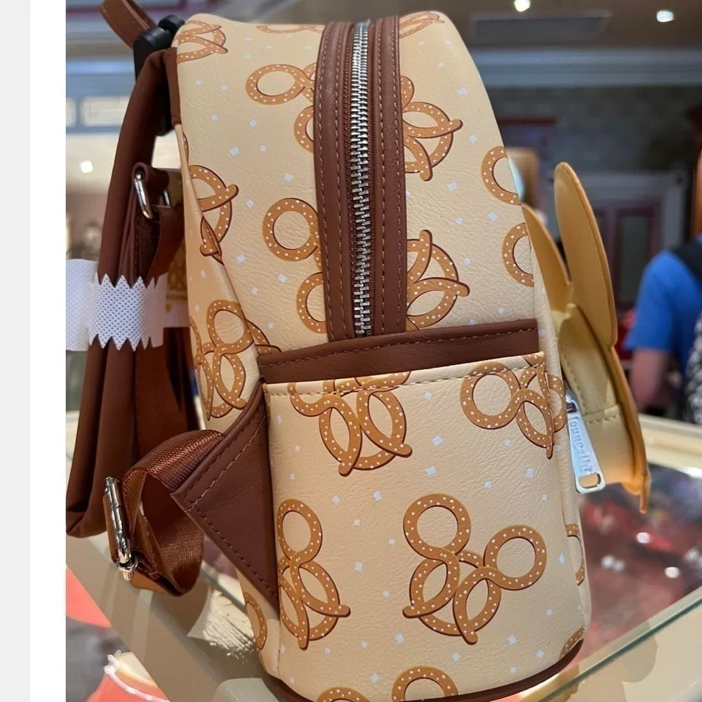 Mickey Mouse Pretzel Loungefly Backpack